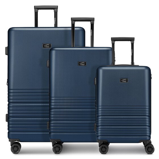 camel active Hanoi 4 Rollen Kofferset 3-teilig mit Dehnfalte