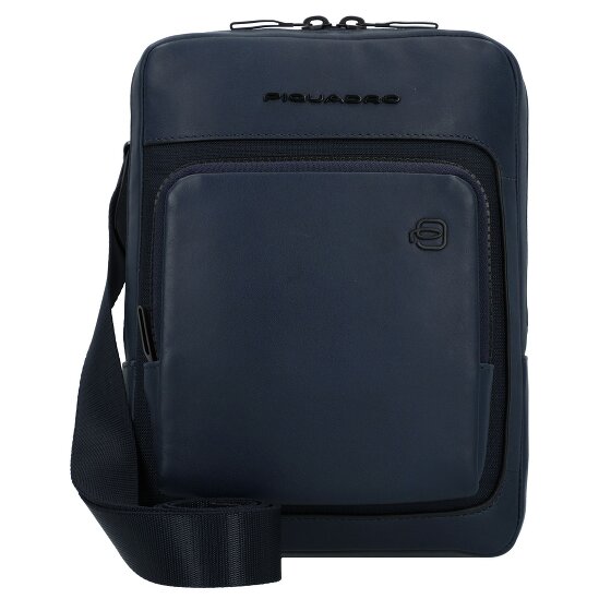Piquadro Liko Mini Bag Umhängetasche RFID Schutz Leder 17 cm