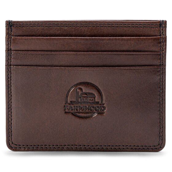 Farmhood Memphis Kreditkartenetui RFID Schutz Leder 10 cm