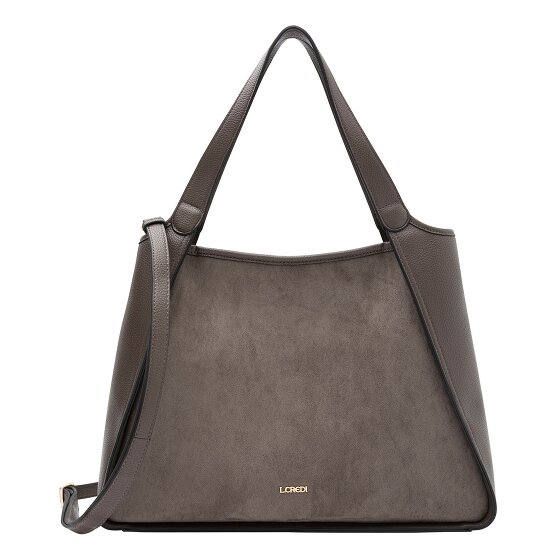 L.Credi Pheline Shopper Tasche 40 cm grau