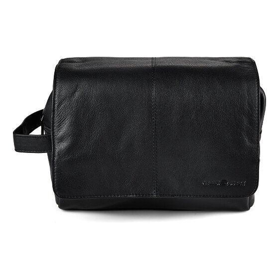 Greenburry Vintage Kulturbeutel Leder 27 cm