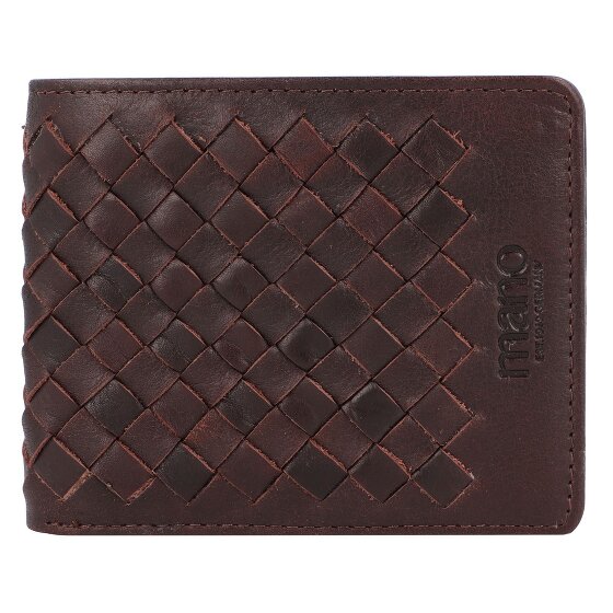 mano Don Luca Geldbörse Leder 11 cm