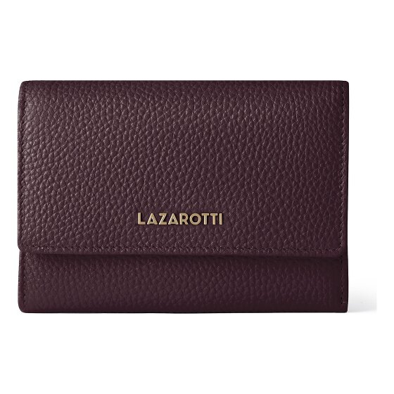 Lazarotti Bologna Leather XL Geldbörse mit Zip-Around Fach Leder 14 cm