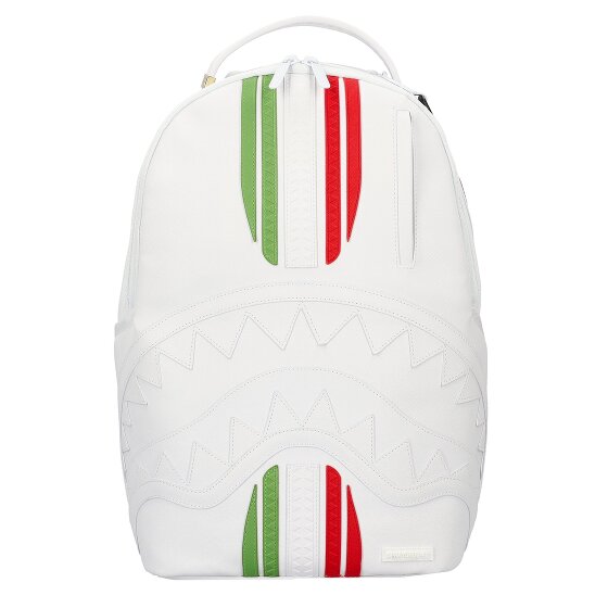 Sprayground Italy Racing Stripes White Daypack 46 cm Laptopfach