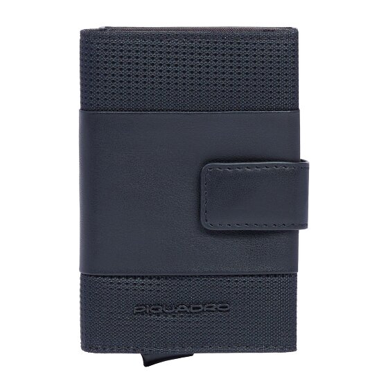Piquadro PQ-Earth Kreditkartenetui RFID Schutz Leder 6.5 cm