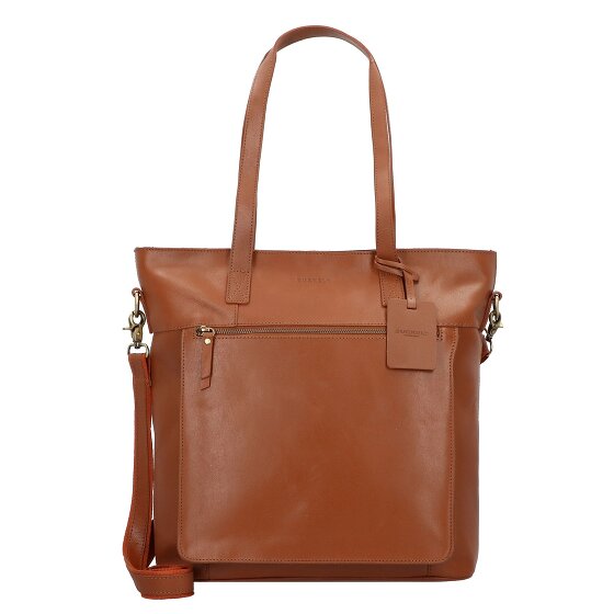 Burkely Vintage Jade Schultertasche Leder 36 cm Laptopfach