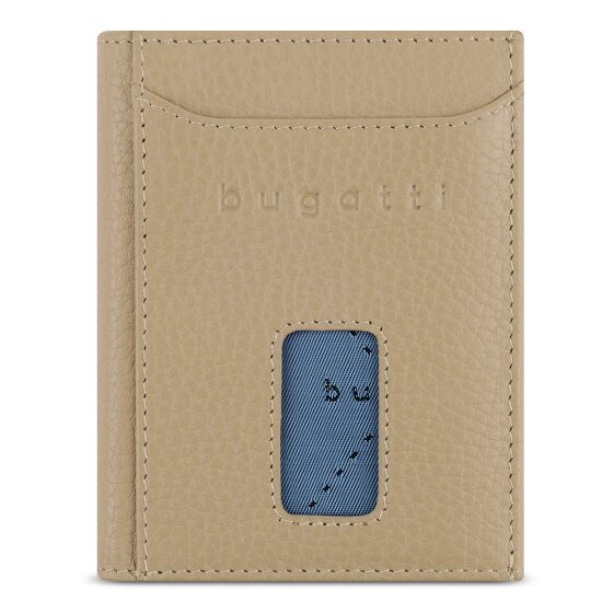 bugatti Secure Slim Geldbörse RFID Schutz Leder 8 cm