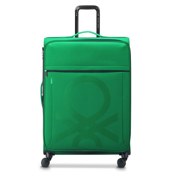 Delsey Paris x United Colors of Benetton Color Block 4-Rollen Trolley 77cm mit Dehnfalte