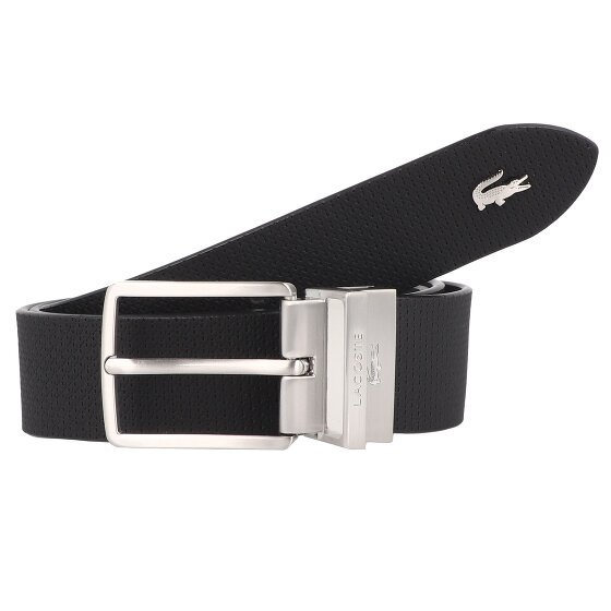 Lacoste Embossed Mono Box Wendegürtel Leder