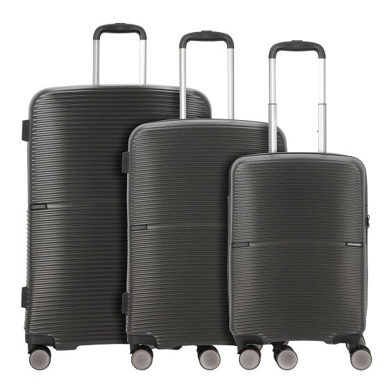 Worldpack San Francisco 4 Rollen Kofferset 3-teilig