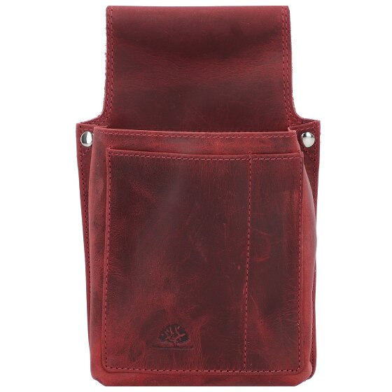 Greenburry Vintage Gürteltasche Leder 13 cm