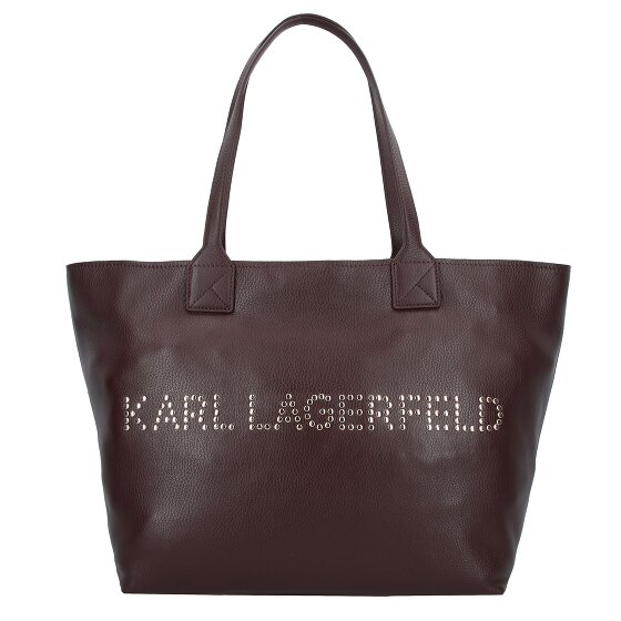 Karl Lagerfeld Signature Shopper Tasche Leder 33 cm