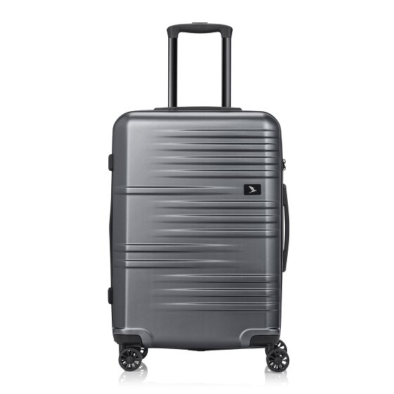 Pack Easy Mena 4 Rollen Trolley 64 cm mit Dehnfalte