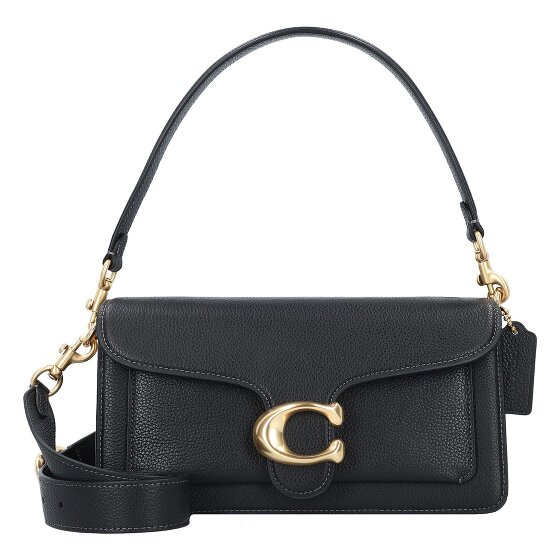 Coach Tabby Umhängetasche Leder 26 cm schwarz