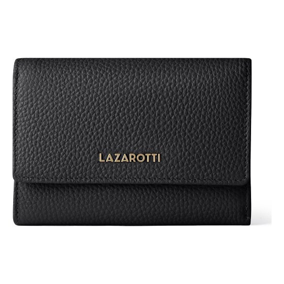 Lazarotti Bologna Leather XL Geldbörse mit Zip-Around Fach Leder 14 cm
