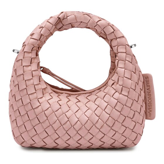 LES VISIONNAIRES Greta Micro weave Handtasche Leder 20 cm
