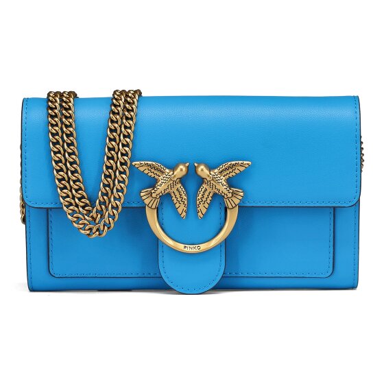 PINKO Love One Clutch Tasche Leder 19 cm