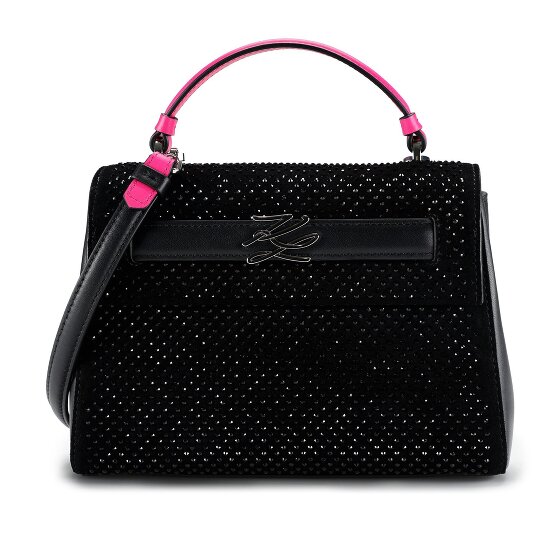 Karl Lagerfeld Autograph Handtasche Leder 24 cm