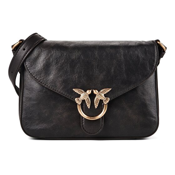 PINKO Love Satchel Mini Umhängetasche Leder 21 cm