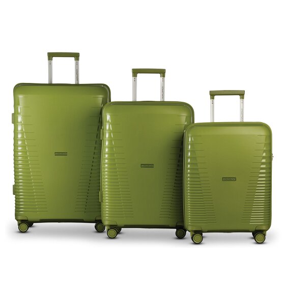 Worldpack Havanna 4 Rollen Kofferset 3-teilig
