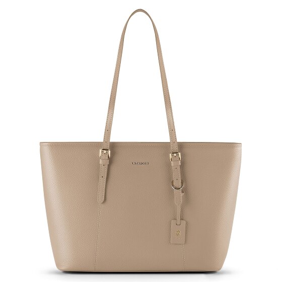 Lazarotti Bologna Leather Shopper Tasche Leder 35 cm