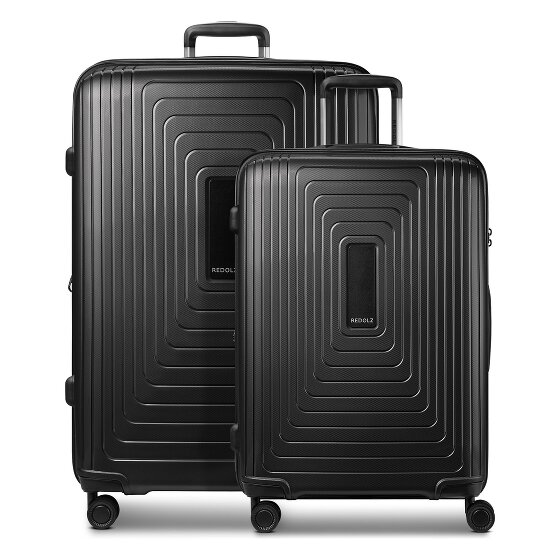 Redolz Essentials 14 4 Rollen Kofferset 2-teilig mit Dehnfalte