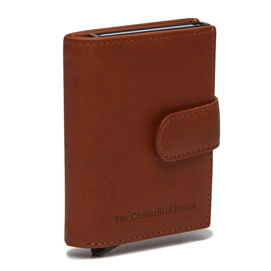 The Chesterfield Brand Leipzig Kreditkartenetui RFID Schutz Leder 7.5 cm