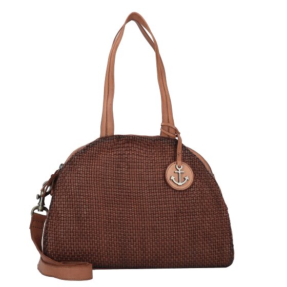 Harbour 2nd Soft Weaving Alina Schultertasche Leder 35 cm