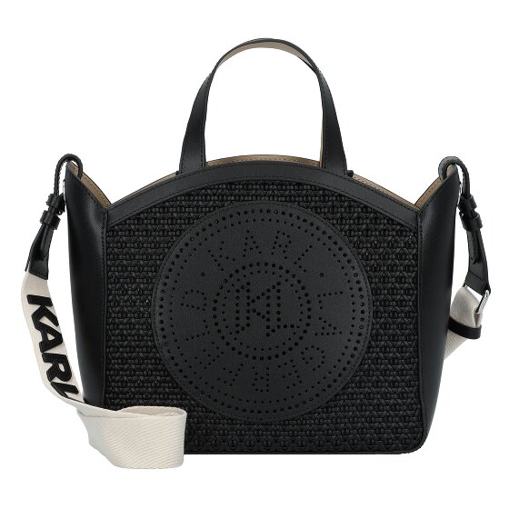 Karl Lagerfeld Circle Handtasche Leder 25 cm