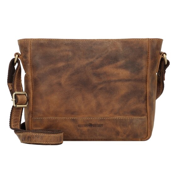 Greenburry Vintage Umhängetasche Leder 29 cm