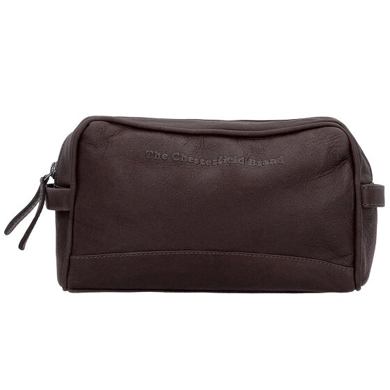 The Chesterfield Brand Wax Pull Up Kulturbeutel Leder 24 cm