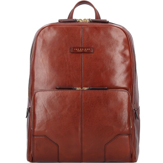 The Bridge Vespucci Business-Rucksack Leder 43 cm Laptopfach