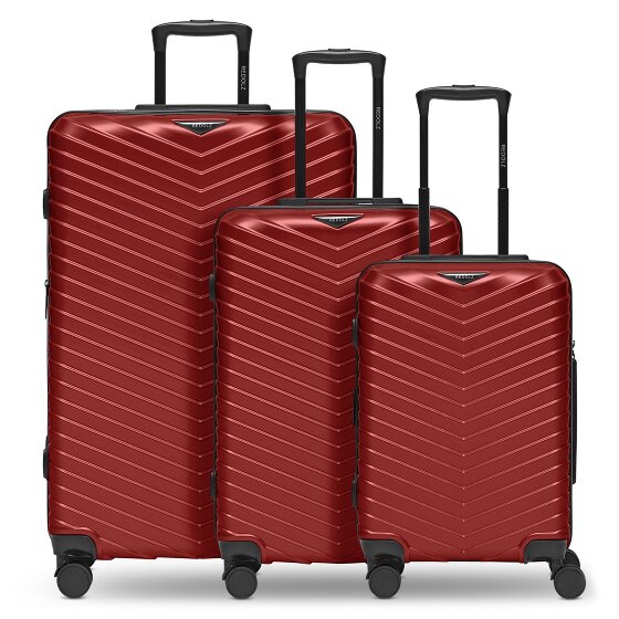 Redolz Essentials 18 4 Rollen Kofferset 3-teilig mit Dehnfalte