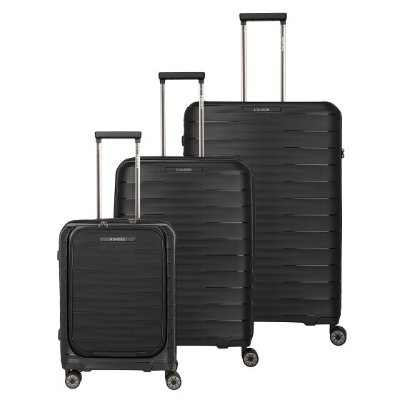 Travelite Mooby 4 Rollen Kofferset 3-teilig mit Dehnfalte Travelite Mooby 4 Rollen Kofferset 3-teilig mit Dehnfalte