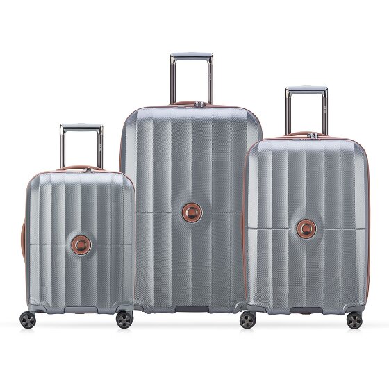 Delsey Paris Carrousel 4 Rollen Kofferset 3-teilig mit Dehnfalte