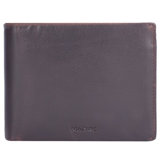 Maître Birkheim Gandolf Geldbörse RFID Schutz Leder 12.5 cm