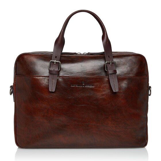 Castelijn & Beerens Rien Aktentasche RFID Leder 41 cm Laptopfach
