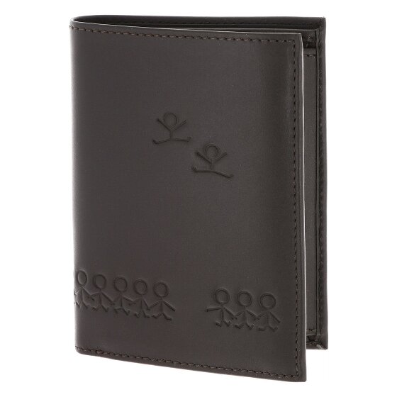 oxmox Leather Geldbörse RFID Schutz Leder 10 cm