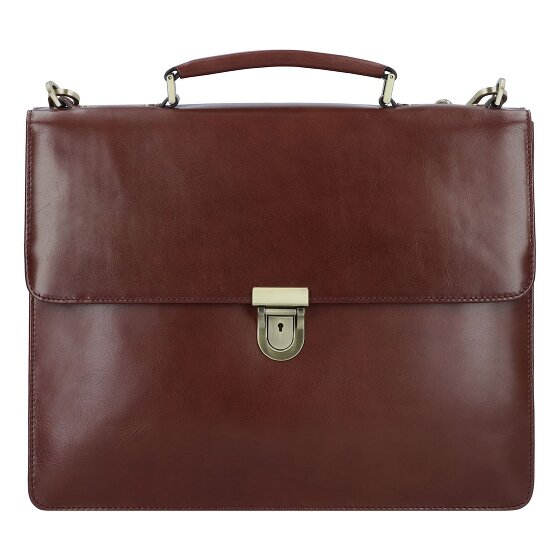 Leonhard Heyden Cambridge Aktentasche Leder 38 cm Laptopfach