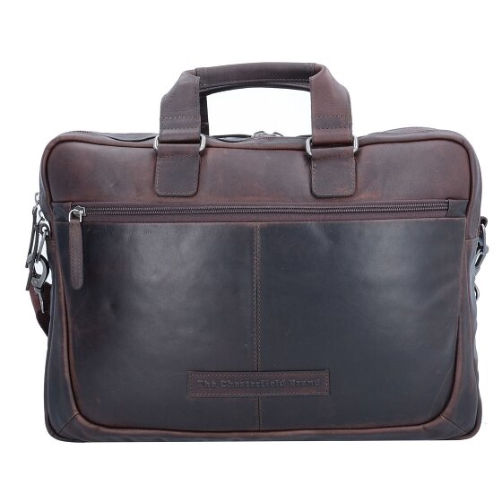 The Chesterfield Brand Wax Pull Up Aktentasche Leder 40 cm Laptopfach