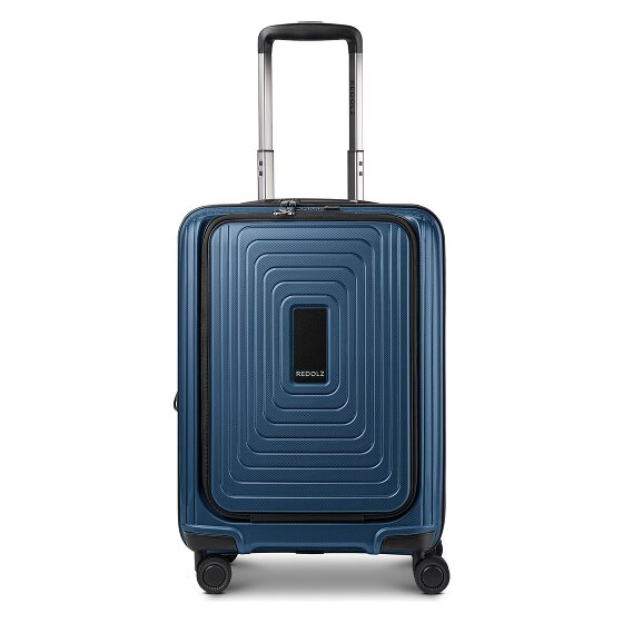 Redolz Essentials 14 4 Rollen Kabinentrolley S 55 cm Laptopfach mit Dehnfalte