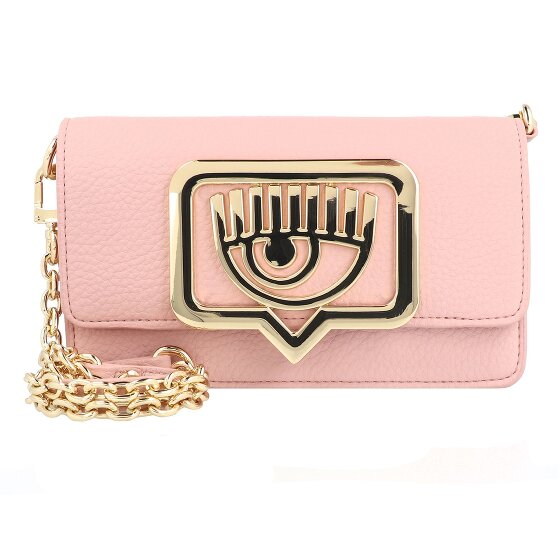 Chiara Ferragni Eyelike buckle Clutch Geldbörse 19.5 cm