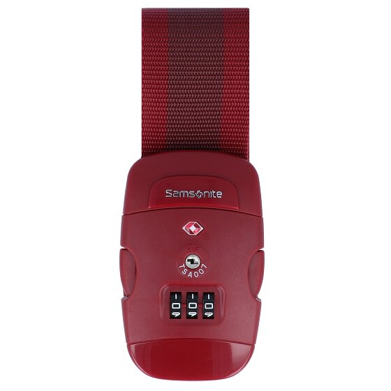 Samsonite Global Reisezubehör Koffergurt TSA-Zahlenschloss 5 cm