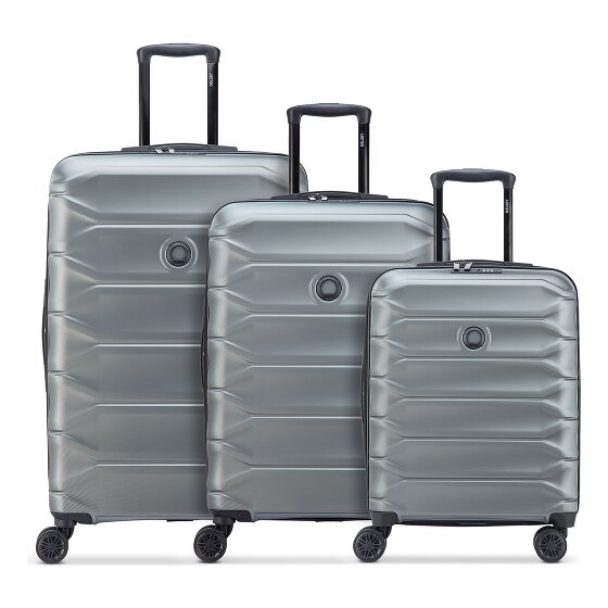 Delsey Paris Meteor 4 Rollen Kofferset 3-teilig mit Dehnfalte