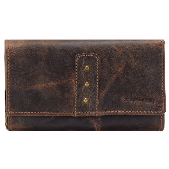 Greenland Nature Classic Kellnerbörse Geldbörse Leder 17 cm