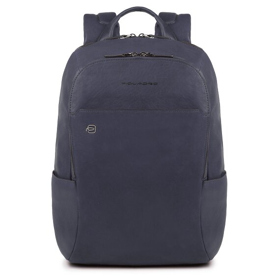 Piquadro Black Square Business Rucksack Leder 39 cm Laptopfach