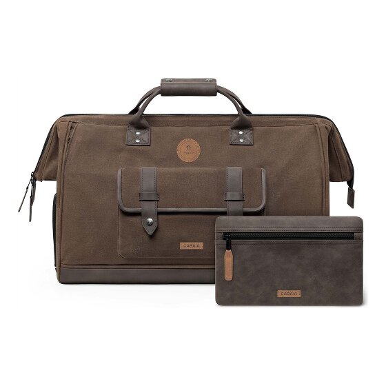 Cabaia Duffle Adventurer Waxed Cotton Weekender Reisetasche 45 cm