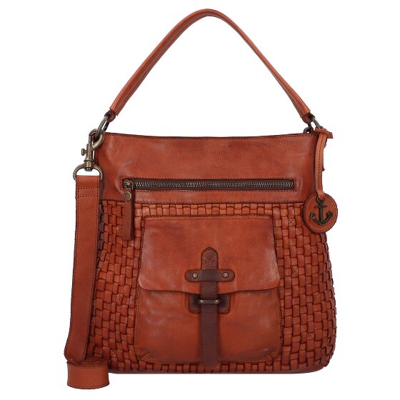 Harbour 2nd Urban Poets Iris-Up Schultertasche Leder 33 cm