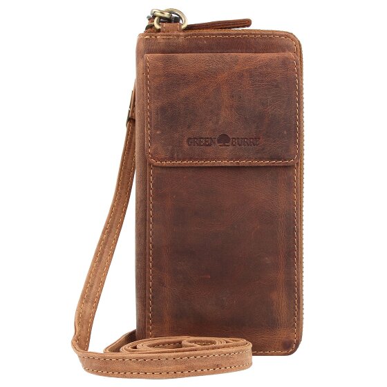 Greenburry Vintage Handytasche RFID Leder 8 cm