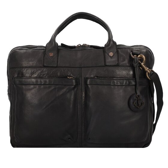 Harbour 2nd Urban Poets Aktentasche Leder 50 cm Laptopfach